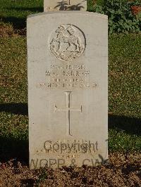 Salonika (Lembet Road) Military Cemetery - Barrow, William George